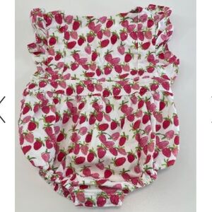 Worthy Threads Romper Bubble Outfit Baby Girl 12-18 Months